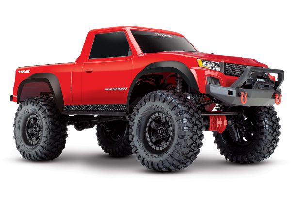 The TRX-4 Sport combines the unbeatable ground clearance and driving dynamics of Traxxas portal axles, sticky Canyon