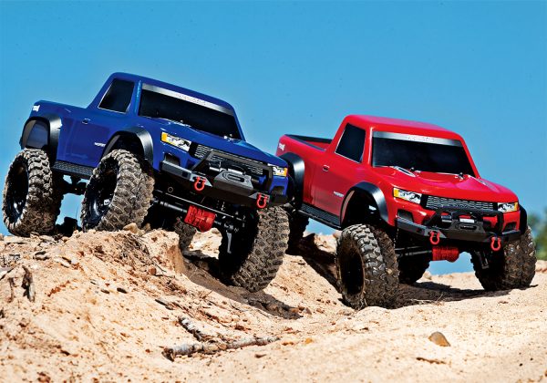 The TRX-4 Sport combines the unbeatable ground clearance and driving dynamics of Traxxas portal axles, sticky Canyon